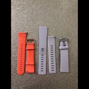 Lilac and Coral Fitbit Altra Bands